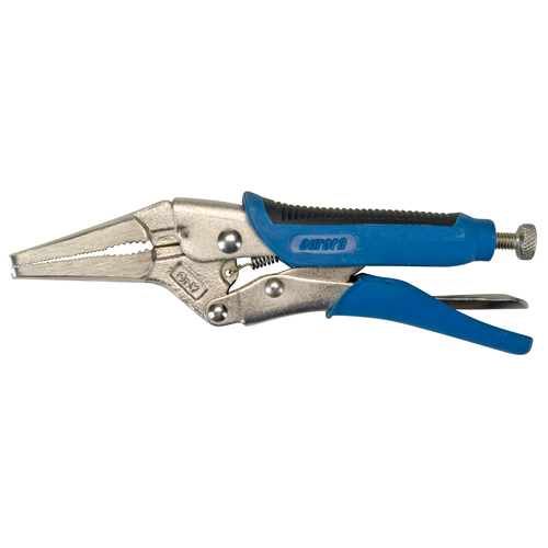 Locking Pliers with Wire Cutter, 6" Length, Long Nose Les Distributions ICE