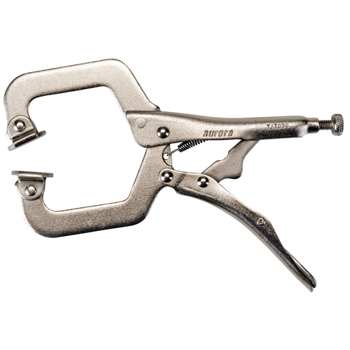 Pince-&eacute;tau avec coussins pivotants, Longueur 6", Pinces serre-joints Les Distributions ICE