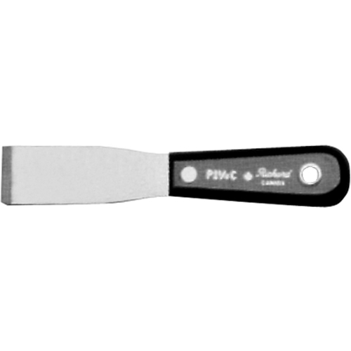 Putty Knife Chisel, Steel Blade, 1-1/4" Wide, Polypropylene Handle Les Distributions ICE