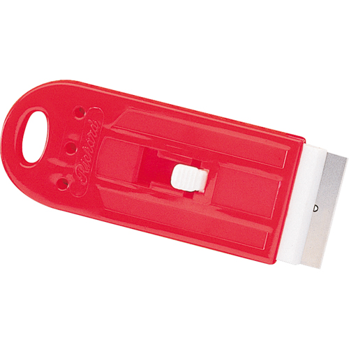 Retractable Razor Scrapers, High-Carbon Steel Blade, 1-1/2" Wide, Plastic Handle Les Distributions ICE