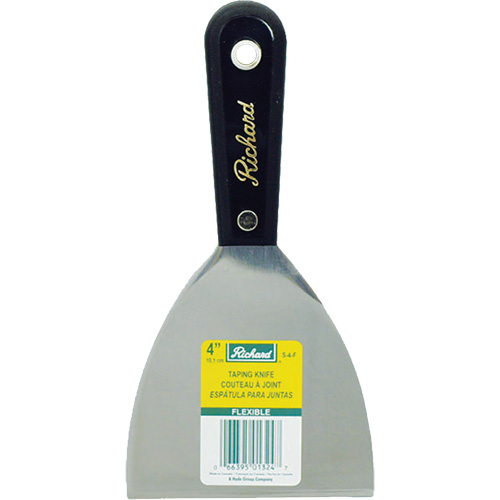 Couteau &agrave; galon sur joint flexible de s&eacute;rie Pro, 4", Lame en Acier &agrave; haute teneur en carbone Les Distributions ICE