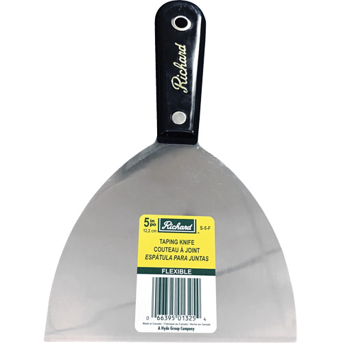 Couteau &agrave; galon sur joint flexible de s&eacute;rie Pro, 5", Lame en Acier &agrave; haute teneur en carbone Les Distributions ICE