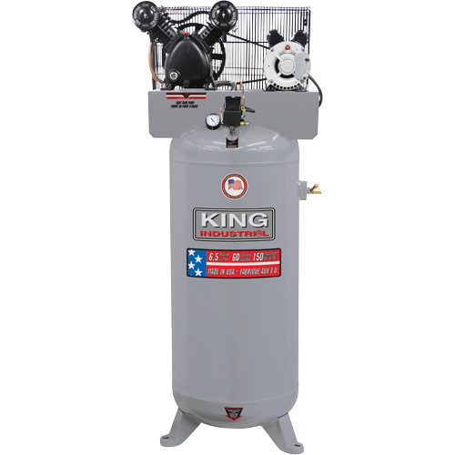 Compresseurs industriels, 50 gal. (60 gal. US) Les Distributions ICE