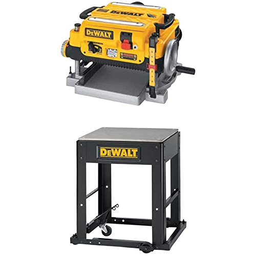 2-Speed Thickness Planer with Stand, 19-3/4" W x 22-1/2" L x 13-1/2" H, 20000 RPM No Load Speed Les Distributions ICE