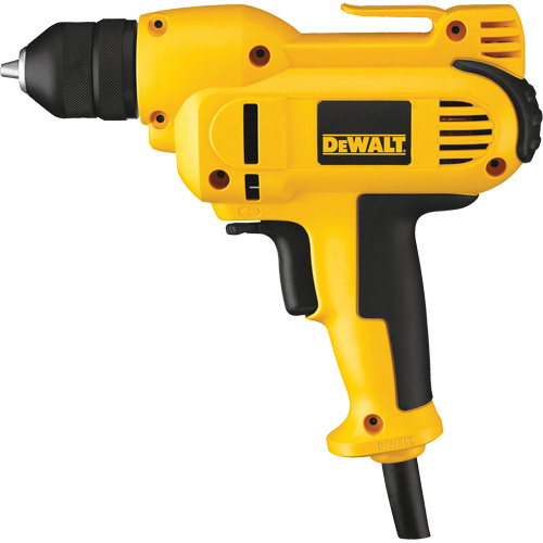 VSR Mid-Handle Drill, 3/8" Chuck, 8 A, 120 V, 0-2500 RPM, Keyless Chuck Les Distributions ICE