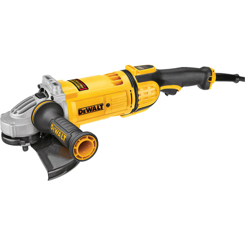 Large Angle Grinder with No Lock-On Switch, 9", 120 V, 15 A, 6500 RPM Les Distributions ICE