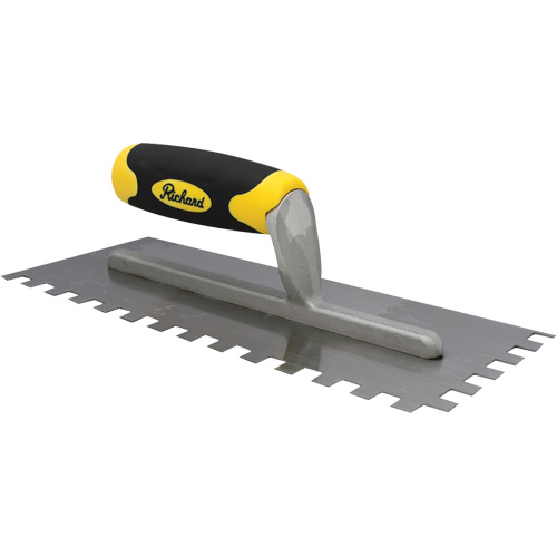 Square Notch Ergo-Grip Adhesive Trowel Les Distributions ICE
