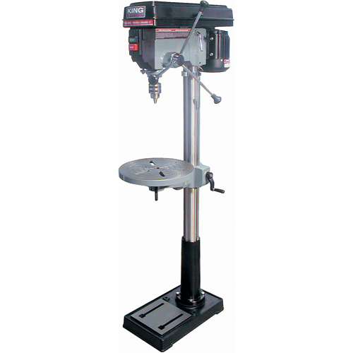 Perceuses &agrave; colonne de plancher, 17", Mandrin 5/8", 3400 tr/min Les Distributions ICE