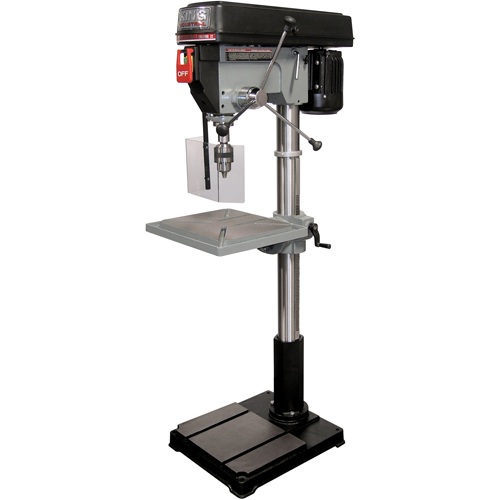 Perceuses &agrave; colonne de plancher, 22", Mandrin 3/4", 4200 tr/min Les Distributions ICE