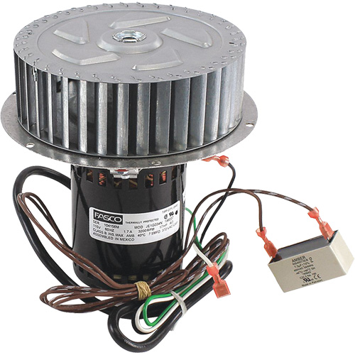 Assemblage de moteur et de roue de ventilateur Renzor Les Distributions ICE