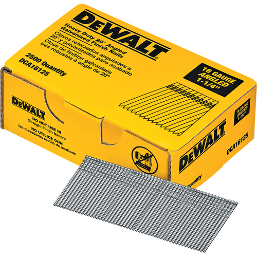 16 Gauge Angled Finish Nails Les Distributions ICE