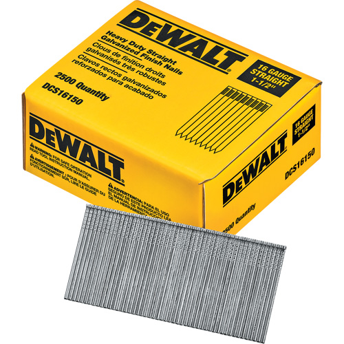 16 Gauge Straight Finish Nails Les Distributions ICE