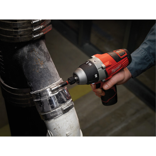 Tournevis sans fil sans moyeu M12 (outil seulement), Lithium-ion, 12 V, Couple 80 lb-po Les Distributions ICE