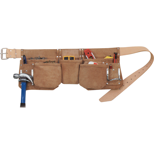 Journeyman Carpenter Aprons, Leather, Tan Les Distributions ICE