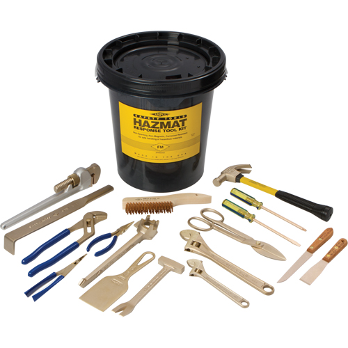 Trousses d'outils mati&egrave;res dangereuses 17 morceaux Les Distributions ICE