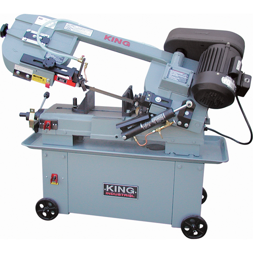 Metal Cutting Band Saws, Horizontal/Vertical, Round 7" and  7" x 12" Rectangular Cutting Capacity Les Distributions ICE