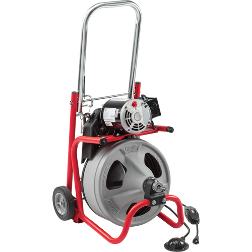 D&eacute;gorgeoir auto-aliment&eacute; K-400 a/c&acirc;ble C-45IW, &eacute;lectrique, 1/2" x 75' et 3/8" x 100' Les Distributions ICE