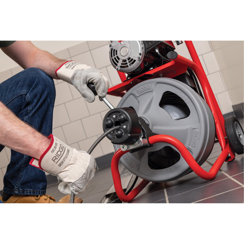 D&eacute;gorgeoir auto-aliment&eacute; K-400 a/c&acirc;ble C-45IW, &eacute;lectrique, 1/2" x 75' et 3/8" x 100' Les Distributions ICE
