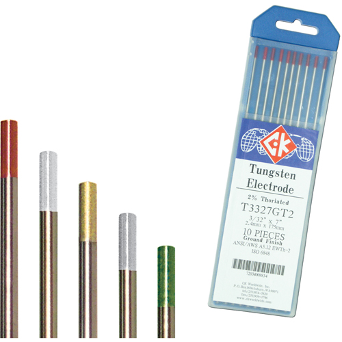 Tungsten Electrodes, 0.020" Dia. x 7" L Les Distributions ICE