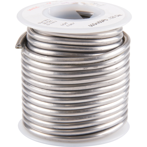 Common Solder, Lead-Based, 50% Tin 50% Lead, Acid Core, 0.125" Dia. Les Distributions ICE