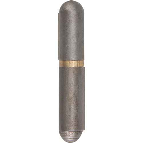 Weld-On Hinge, 0.315" Dia. x 1.575" L, Mild Steel w/Fixed Steel Pin Les Distributions ICE