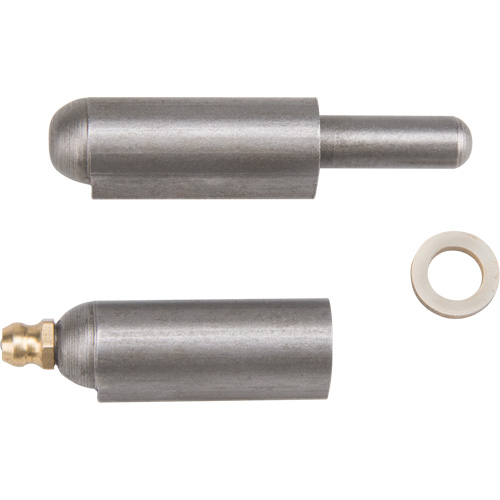 Charni&egrave;re &agrave; souder, 0,512" dia. x 3,15" lo, Acier doux a/goupille fixe en acier Les Distributions ICE