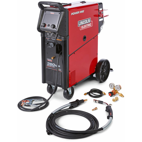 POWER MIG&reg; 360MP Multi-Process Welder, 208 V/230 V/460 V/575 V, 1 Ph, 50/60 Hz Les Distributions ICE