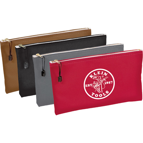Poches &agrave; fermeture &agrave; glissi&egrave;re pour outils, paquet de 4, Porte-outil, Toile, 1 Poches Les Distributions ICE