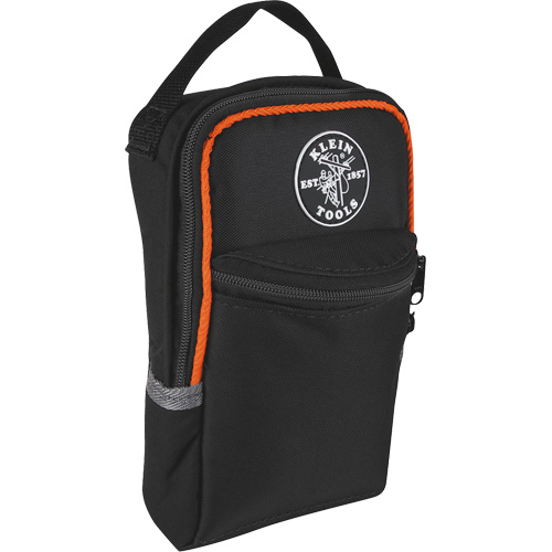 Mallette de transport Tradesman Pro, Polyester, 2 pochettes, Noir/Orange Les Distributions ICE