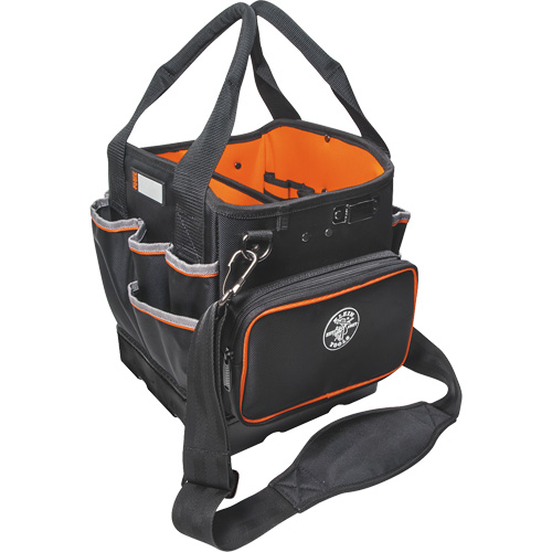Fourretout Tradesman Pro, Nylon balistique, 40 pochettes, Noir/Orange Les Distributions ICE