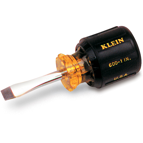 Heavy-Duty Slot Keystone Screwdriver, 3/8", 13-7/16" L, Cushion Grip Handle Les Distributions ICE