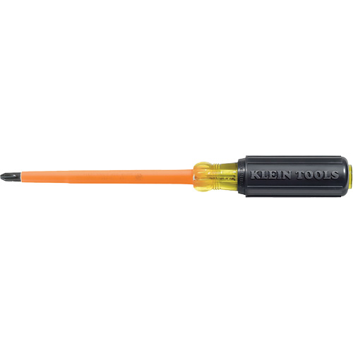Tournevis pointe Phillips (cruciforme) profil&eacute;e isol&eacute;s Les Distributions ICE