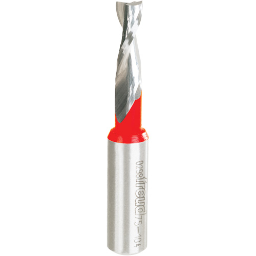 Up Spiral Router Bit, 5/16" Dia., 1" Carbide Height, 3" L, 1/2" Shank Les Distributions ICE