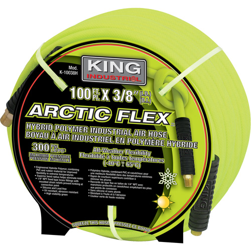 100' Hybrid Polymer Industrial Air Hose Les Distributions ICE