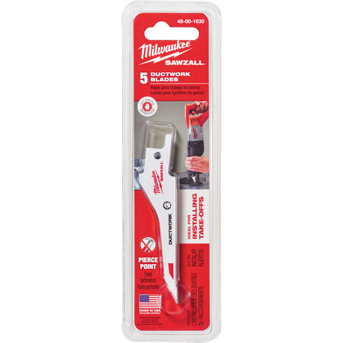 Sawzall&reg; Duct Work Blades Les Distributions ICE