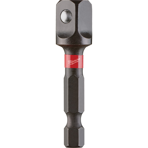 Adaptateur de douilles &agrave; chocs Shockwave, 1/4" Prise, Dimension m&acirc;le 3/8", Sph&eacute;rique, 1-7/8" lo Les Distributions ICE
