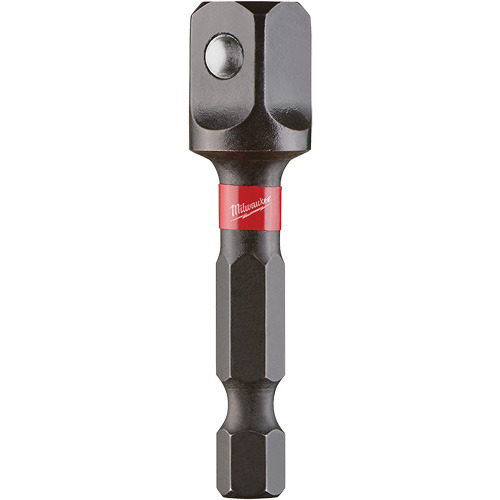 Adaptateurs de douilles &agrave; chocs Shockwave, 1/4" Prise, Dimension m&acirc;le 3/8", Sph&eacute;rique, 1-7/8" lo Les Distributions ICE