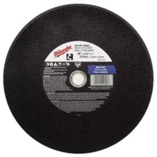 Meule &agrave; tronçonner de premi&egrave;re qualit&eacute;, 12" x 1/8", Arbre de 20 mm, Type 1, Carbure de silicium, 4365 Tr/min Les Distributions ICE