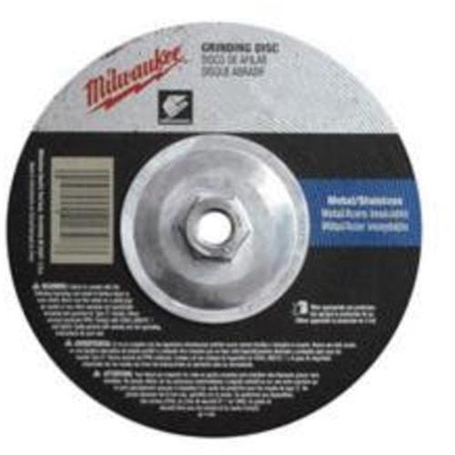 Meule, 9" x 1/4", Arbre 5/8"-11, Oxyde d'aluminium, Type 27 Les Distributions ICE