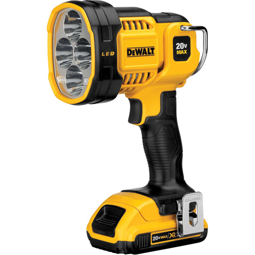 Max Cordless Jobsite Spotlight, LED, 1000 Lumens, Rechargeable Batteries Les Distributions ICE