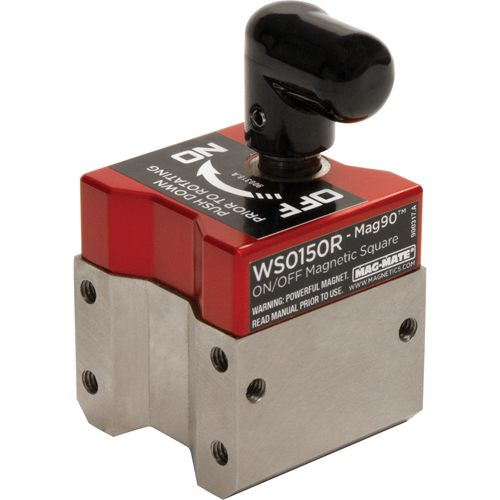 &eacute;querres magn&eacute;tiques Mag90 avec interrupteur, 1-1/2" lo x 1-1/2" la x 2-3/4" h, 150 lb Les Distributions ICE