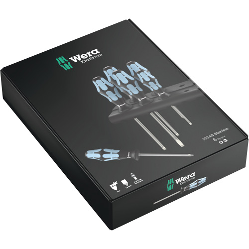 3334/6 Screwdriver Set , 6 Pcs. Les Distributions ICE