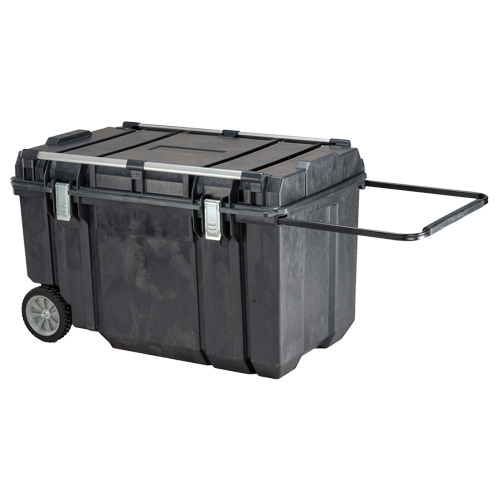 Coffre de rangement mobile TOUGH CHEST, 38-29/32" x 23-3/32" x 24-5/16", Noir Les Distributions ICE