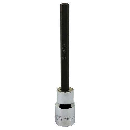 Douille, Hexagonale, 5/16" x 5" lo, Prise Prise carr&eacute;e 1/2" Les Distributions ICE