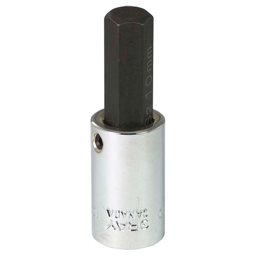 Douille &agrave; embout, 10 mm x 2-1/5" lo, Prise 3/8" Les Distributions ICE