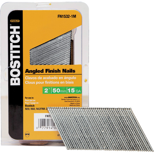 FN Style Angled Finish Nails Les Distributions ICE