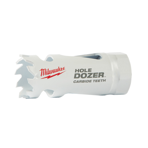 Scie avec dents au carbure Hole Dozer, 1", Profondeur de la coupe 1-3/5", Carbure Les Distributions ICE