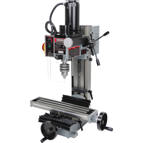 Mini Milling & Drilling Machine, 2 Speeds, 1/2" Drilling Capacity Les Distributions ICE