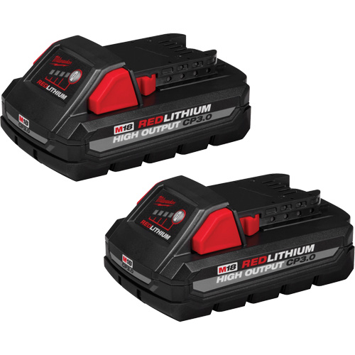 M18 Redlithium High Output CP3.0 Battery Packs, Lithium-Ion, 18 V, 3.0 Ah Les Distributions ICE