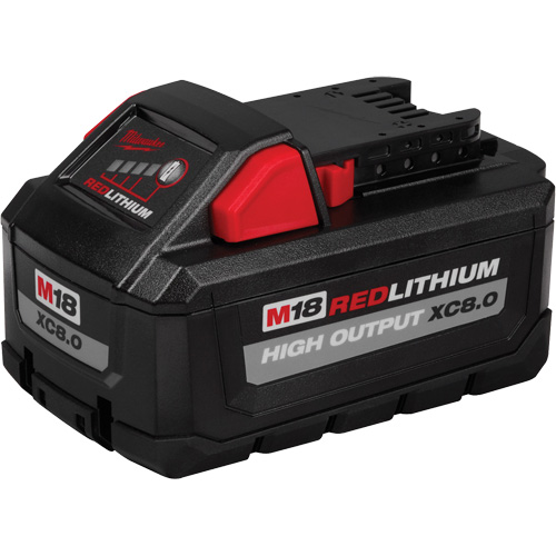 Bloc-pile M18 Redlithium High Output XC8.0, Lithium-ion, 18 V, 8,0 Ah Les Distributions ICE
